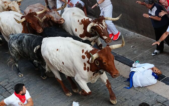 Fiesta San-Fermin in Pamplona