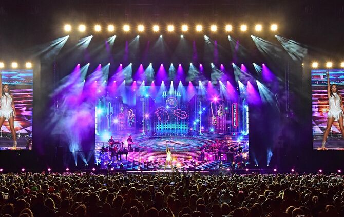 Wer "Heimspiel"-Konzert-Momente wie diese posten möchte, ist in den vergangenen Jahren oft am vorhandenen Mobilfunknetz im Faute