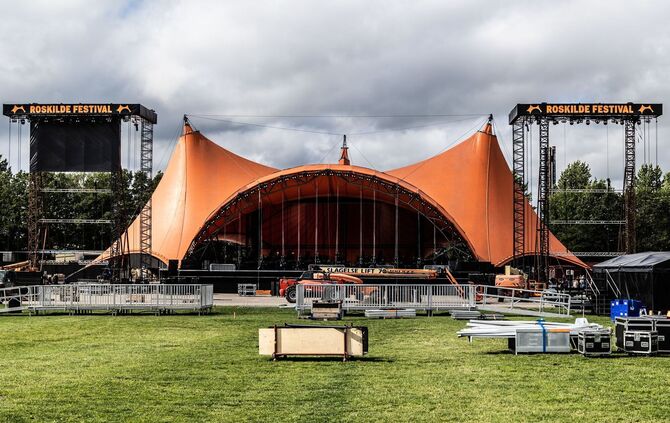 Roskilde Festival 2025 in Dänemark