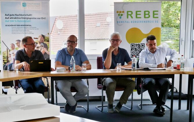 Auf dem Schönbühl entsteht der derzeit größte Solarpark in der Region Stuttgart. Das Geld soll von der "Remstal Bürgerenergie" k