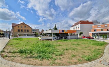 Der Kronenplatz in Winnenden - die Polizei hat ihn im Auge.