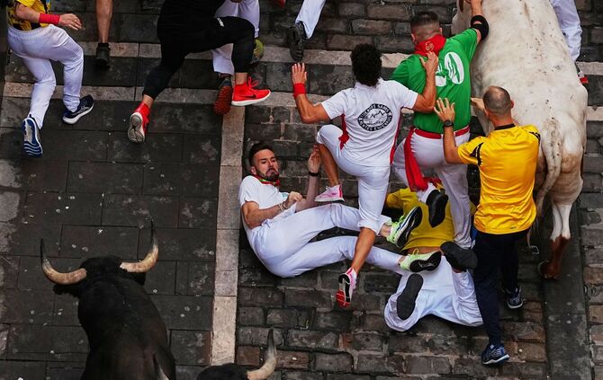 Fiesta San-Fermin in Pamplona