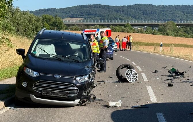 Der 51-Jährige starb noch an der Unfallstelle.