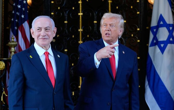 Trump und Netanjahu
