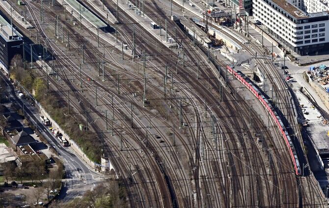 Gleisanlagen Bahnhof Stuttgart