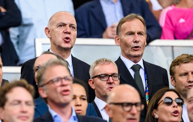 Bernd Neuendorf und Hans-Joachim Watzke