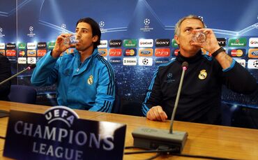 Sami Khedira und José Mourinho