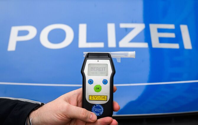 Atemalkoholtest ergibt fast vier Promille