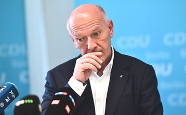 Pressetermin des Landesvorsitzenden der CDU Berlin