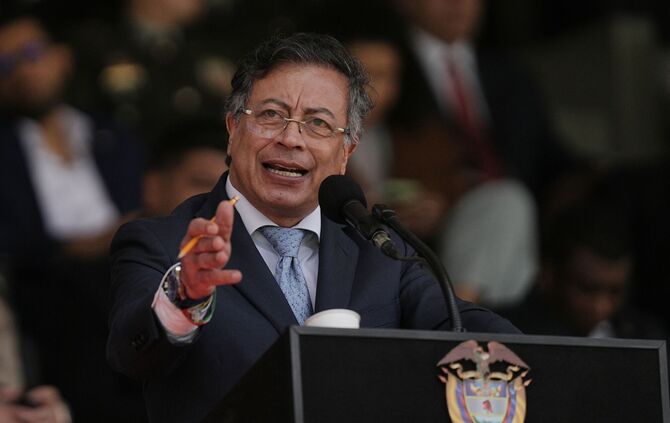 Kolumbiens Präsident Gustavo Petro