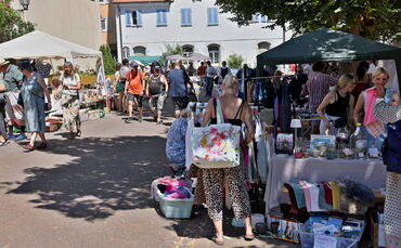 Am Samstag war in Schorndorf Flohmarkt.