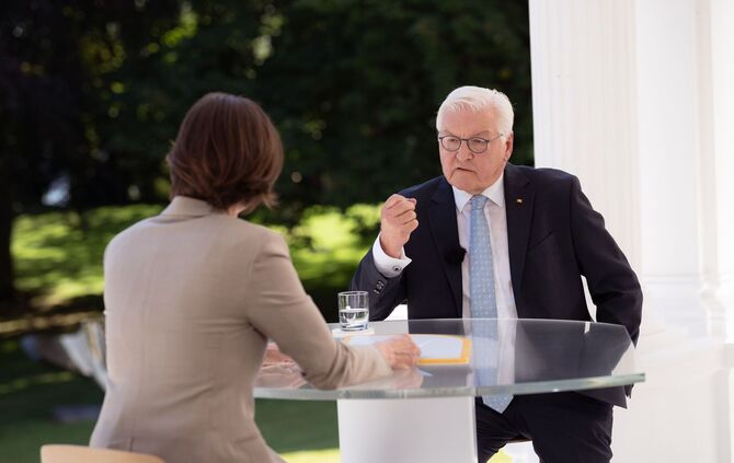 ZDF-Sommerinterview mit Bundespräsident Steinmeier