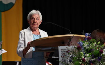 Ein Vorbild für Jung wie Alt: Erika Vetter (92).