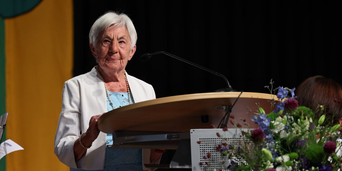Ein Vorbild für Jung wie Alt: Erika Vetter (92).