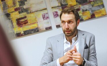 Marc Dressel, Leiter der Caritas Ludwigsburg-Waiblingen-Enz.
