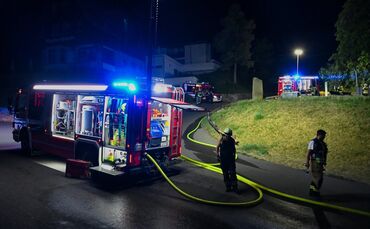 Feuerwehr Fellbach Flächenbrand Waldschlössle