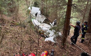 Absturz eines Kleinflugzeugs in Österreich