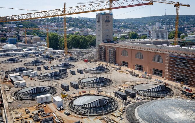 Baustelle Stuttgart 21