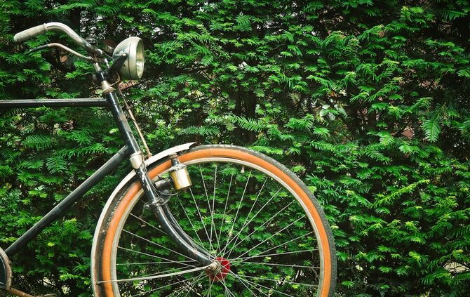 Fahrrad Rad Symbol Symbolbild