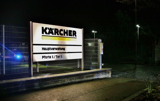 Brandeinsatz bei Kärcher_6