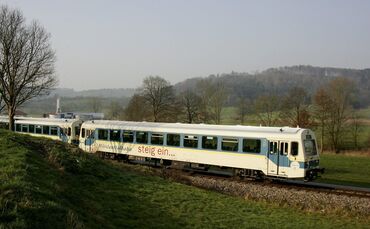 Wieslauftalbahn Wiesel bei Michelau