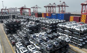 Chinesische E-Autos vor dem Export