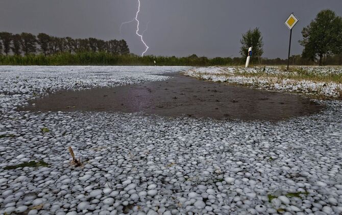 Unwetter in Niedersachsen