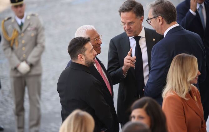 Feiern zum französischen Nationalfeiertag