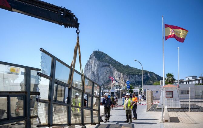 Grenze Spanien-Gibraltar nun kontrollfrei
