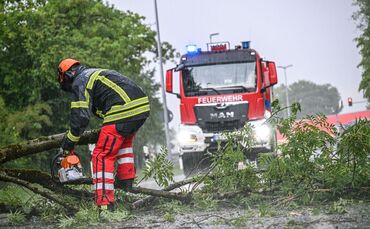 Unwetter in Baden-Württemberg
