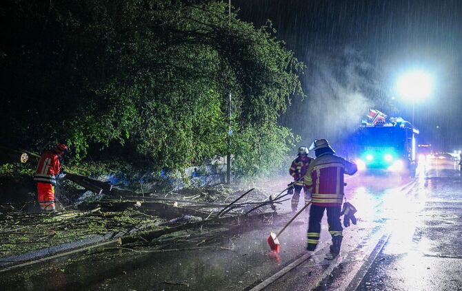 DWD warnt erneut vor Unwetter im Südwesten