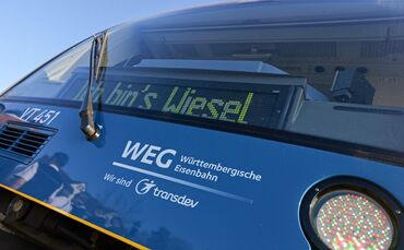 Die Wieslauftalbahn fährt in den Sommerferien nicht.