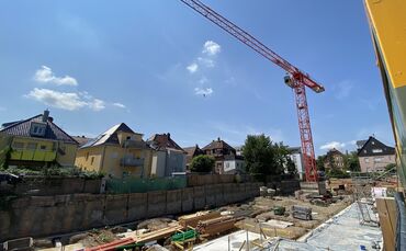 Auf dem Gelände einer ehemaligen Kofferfabrik soll hier ein Wohnquartier entstehen.
