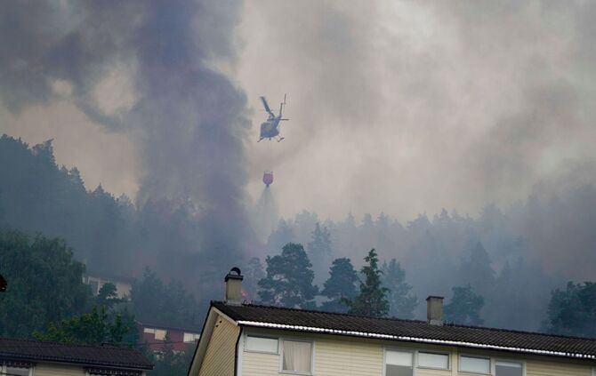 Brand in Drammen