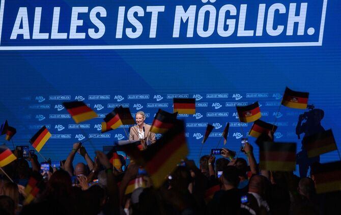 Wahlkampfauftakt der AfD Sachsen-Anhalt