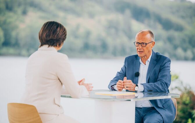 ZDF-Sommerinterview 2026 - Merz
