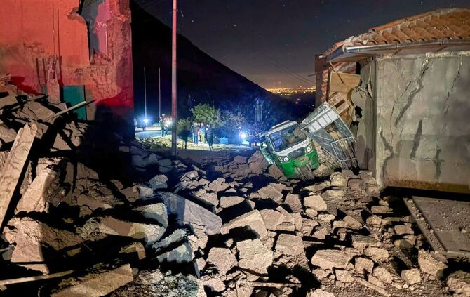 Schweres Erdbeben erschüttert Peru