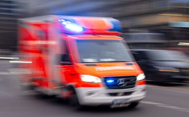 Krankenwagen im Einsatz
