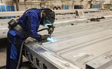 Zugproduktion von Siemens Mobility in Krefeld