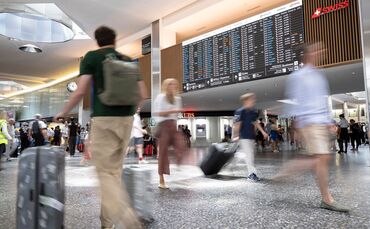 Am Flughafen Zürich verbindet die «Heidi-Bahn» das Hauptgebäude mit einem Terminal (Symbolbild)