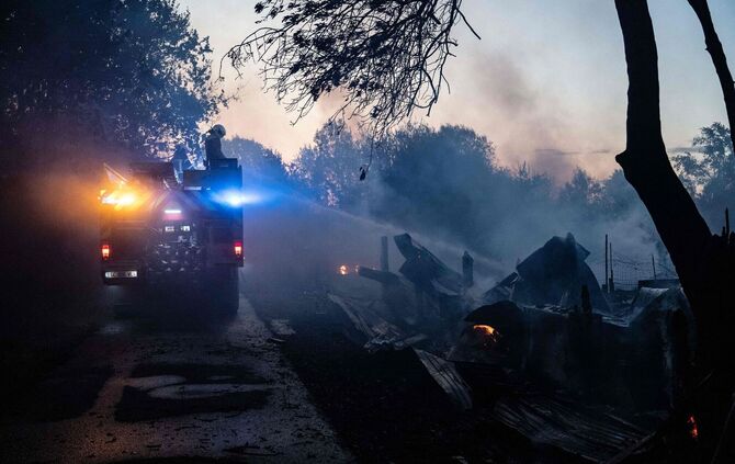 Waldbrände in Frankreich