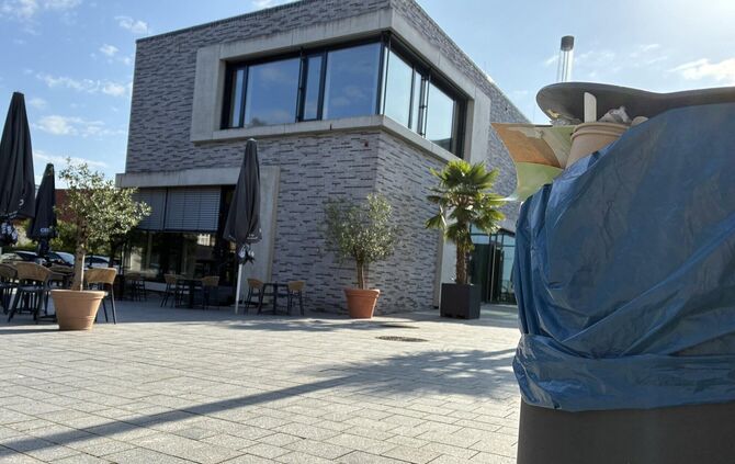 Gibt es rund ums Bürgerhaus in Kernen zu viel Müll?