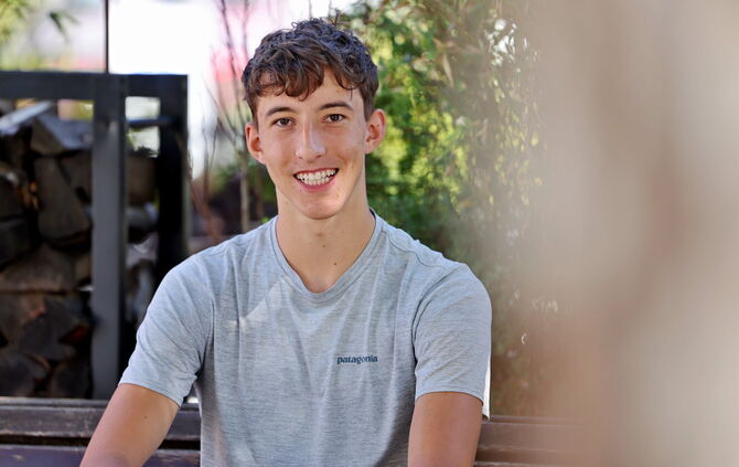 Tobias Hammer (17) hat sein Abitur mit dem Durchschnitt von 1,0 bestanden.