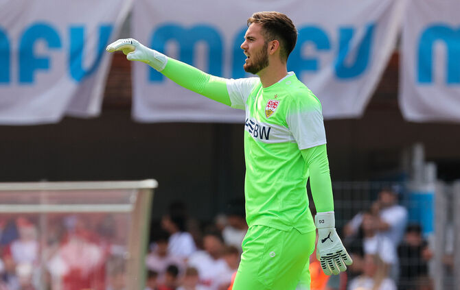 VfB-Keeper Dennis Seimen fällt länger aus.