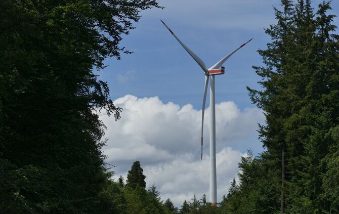 Waiblingen will auf der Buocher Höhe Windstrom produzieren, Korb sieht es kritisch (Symbolfoto).