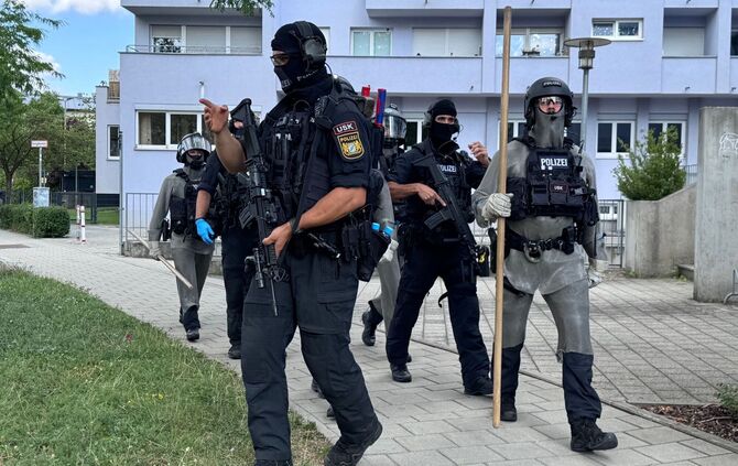Attacke in Bank in Regensburg