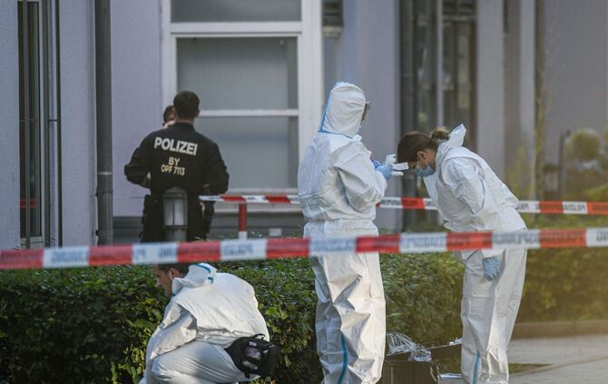 Attacke in Bank in Regensburg