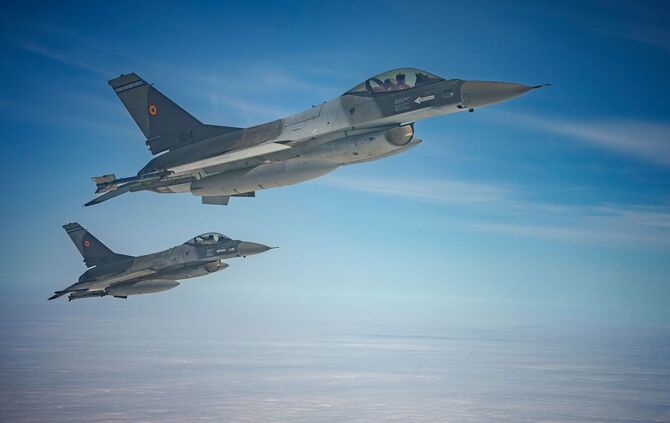 Kampfjets der rumänischen Luftwaffe