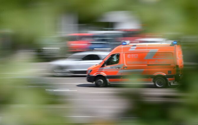 Krankenwagen im Einsatz