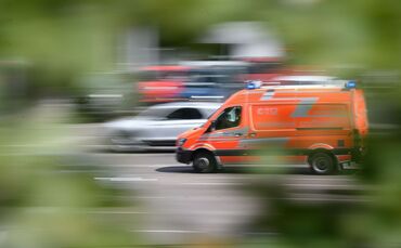 Krankenwagen im Einsatz